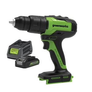 Greenworks 24V 2.0Ah Hammer Drill Kit 3704107AU-Kit-2