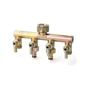 Holman 4 Way Metal Tap Outlet 3714H