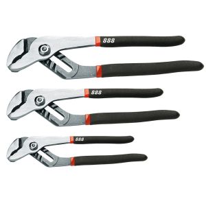 888 Tools Pliers Set 3 Piece Water Pump T832911