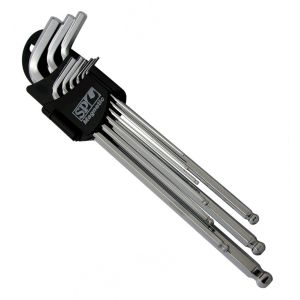 SP Tools Hex Allen Key Set 9PC Magnetic Torx Chrome SP34517