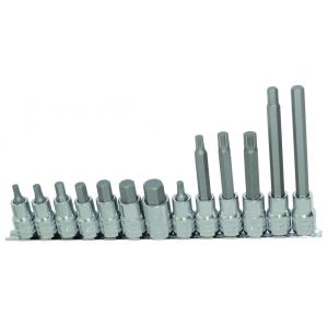 SP Tools 13PC 1/2"DR Metric Inhex/Spline Socket Rail Set SP20566