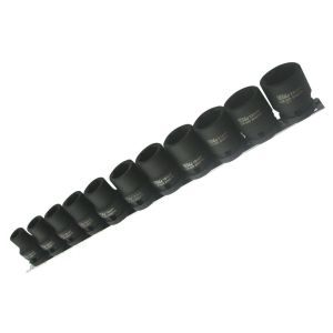 SP Tools 11PC 1/2"DR 6PT Metric Impact Socket Rail SP20350