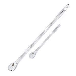 Gearwrench 2PC 1/4" & 3/8" DR 229-457MM Extra Long Teardrop Ratchet Set 81271