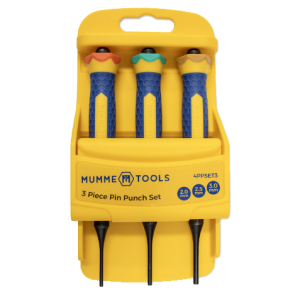 Mumme Tools Pin Punch 3 Piece Set 4PPSET3