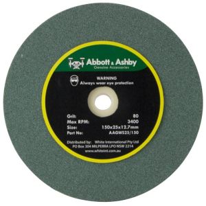 Abbott & Ashby 80 GRIT 25X200MM Grinding Wheel Silicone Carbide AAGWS25/200