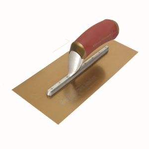 Marshalltown PermaShape Golden Stainless Finishing Trowel with DuraSoft Handle 356mm 27973