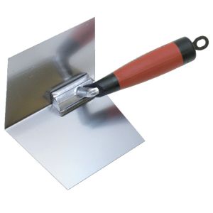 Marshalltown CORNER TROWEL INSIDE 102X127MM PLASTER STAINLESS STEEL 15323