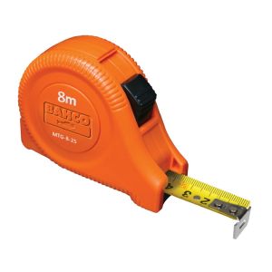 Bahco MTG-8-25 Tape Measure 8m Metric 