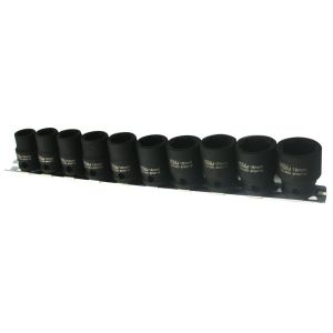 SP Tools 10PC 3/8"DR 6PT Metric Impact Socket Rail Set SP20250