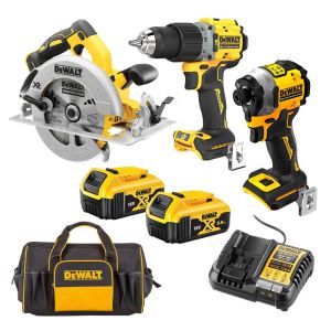 DEWALT 18V XR 3 PIECE COMBO KIT â€“ 5.0AH DCZ321P2-XE