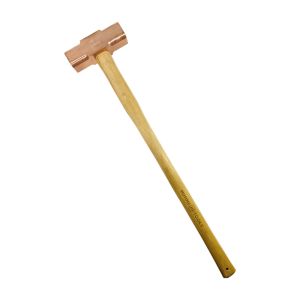 Mumme Tools 14lb Copper Hammer with Hardwood Handle 5HCH14