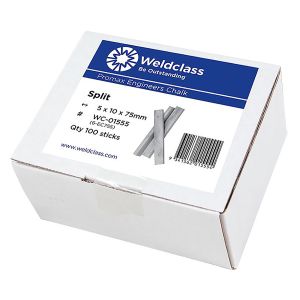 Weldclass Engineer's Chalk PROMAX 75 x 10 x 5mm Split 100 Piece 6-EC755