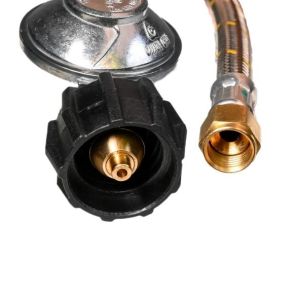 Bromic 900x10mm Stainless Steel Hose & Regulator 6260719