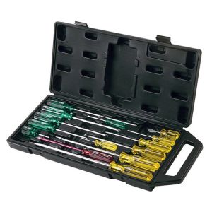 Stanley 14PC Acetate Handle Screwdriver Set with Case 65-8000