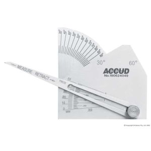 Accud 0-50 mm / 30º - 90º Fillet Welding Gauge AC-969-050-01