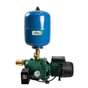 DAB PUMP SURFACE MOUNTED JET WITH PRESSURE SWITCH 45L/MIN 42M 0.44KW 240V+ 8L TANK DAB-62MP-8V