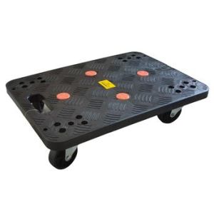 Built 240kg Plastic Dolly Black 190-93-08752