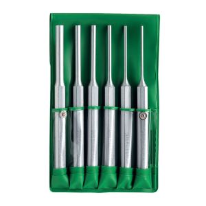 Stahlwille SET 6PC PARALLEL PIN PUNCH WITH PLASTIC STAND SW108/6 D - 96700701