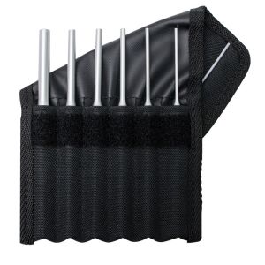 Stahlwille SET 6PC PARALLEL PIN PUNCH TEXTILE WALLET SW108/6 PC/T - 96700703