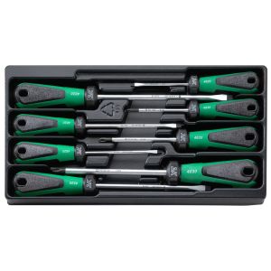 Stahlwille 8PC 3K DRALL SCREWDRIVER SET 5 SLOT / 3 PHILLIPS 96489210