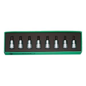 Stahlwille SET 3/8"DR 8PC TRX SCREWDRIVER SKT T9 - T40 SW49 TX/8 - 96021001