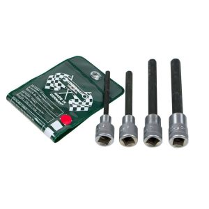 Stahlwille 4PC XTRA Long Inhex Socket Set SWVP1054/4