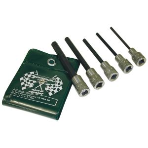 Stahlwille SET  5PC LONG INHEX SOCKET   5PC VALUE PACK SWVP2049/5