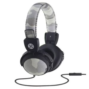 Moki Headphones W/ In-Line Mic Camo Grey ACC-HPCAMGY