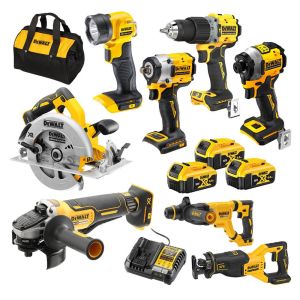 DeWALT 18V 8PC 5.0Ah Li-ion Cordless Combo Kit DCZ878P3-XE