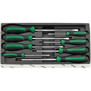 Stahlwille SET 8PC DRALL+ SCREWDRIVER SET  5 SLOT / 3 PHILIPS HEAD SW4692/8 - 96469215