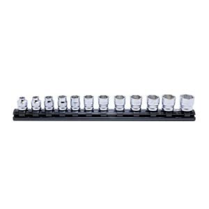 Koken 12PC 3/8"Dr 7-19MM On Magnetic Rail Socket Set KORS3400MZ/12