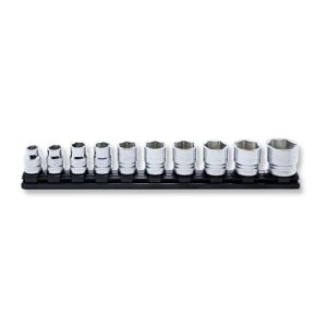 Koken 10PC 1/2"Dr 10-27MM On Magnetic Rail Socket Set KORS4400MZ/10