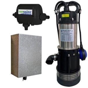 Bianco Rainsaver MK4E & Multistage Pump with SK10 controller in a galvanised enclosure RS4E B42ACMPCXBPH