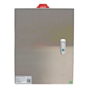 Bianco 240V 2.2kW Dual Door Dual Pump Control Panel BIA-NXT-DPC1-22-PRO-SS