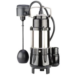 Claytech 180W 133L/min Drainage Pump W/Fixed Float CLA-B7XF