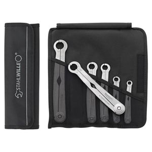 Stahlwille 6-Piece 8-19mm FastRatch Ratchet Spanner Set 96411006