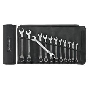 Stahlwille 12PC 8-19mm Reversible Combination Ratcheting Spanner Set SW17/12