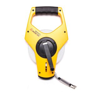 Yamayo Tape Measure 30m x 12mm Non-Conductive Nylon Coated Fiberglass OTR30X