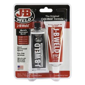 J-B Weld Epoxy Adhesive 2 Part 10oz Professional Size Sets In 4-6 Hours 8281