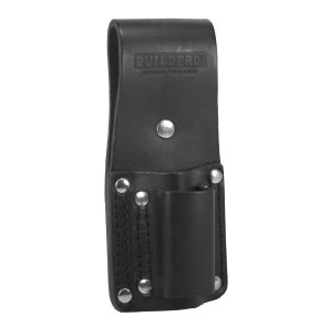 BuildPro Double Shifter Pouch Leather Heavy Duty Stitching Frog LBFMDS