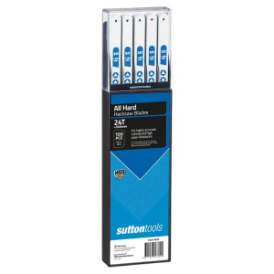 Sutton 100PC 300mm 24TPI Hard HSS Hacksaw Blade H3470024