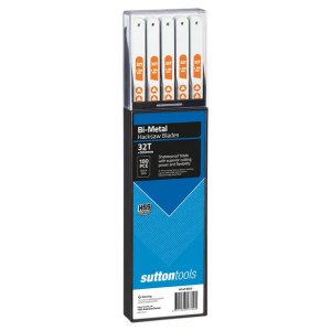 Sutton 100PC 300mm 32TPI Bi-Metal Hacksaw Blade H3420032