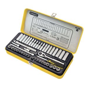 Stanley 44PC 1/4" Drive Metric & AF Socket Set 89-536