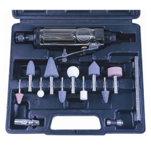 Scorpion Die Grinder Kit 1/4" Collet With Blow Mold Case Air Tools SX-200K