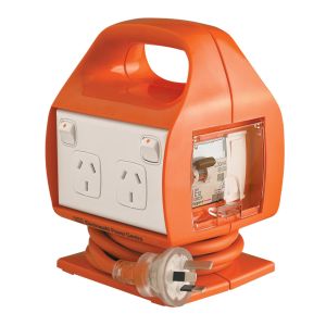 HPM Power Board Electresafe Power Centre 10a 4x Outlets 1.8m Cable REPC410