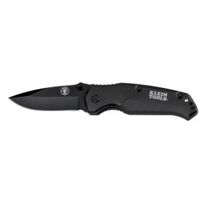 Klein Pocket Knife Black Drop Point Blade A-44220