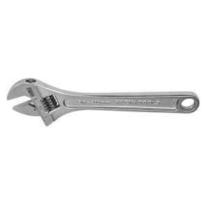 Klein 8inch Adjustable Wrench Extra-Capacity Chrome A-507-8