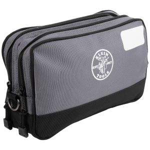 Klein Double Zipper Bag 12X7 Inch A-55583