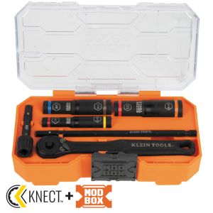 Klein Knect Essntl Deep Well Hd Flip Scket Set A-65238