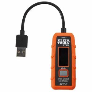 Klein USB-A 3-20V Digital Multimeter A-ET900